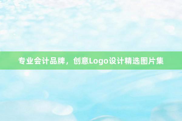 专业会计品牌，创意Logo设计精选图片集